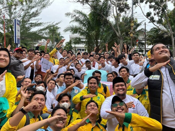 Generasi Muda Riau Gurindam Dukung Paslon Suwai Pilgubri 2024